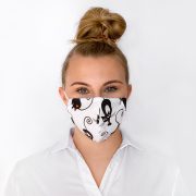 1Bild: Mundschutzmaske Mit Katzenmuster. Mehrfach verwendbare Maske kaufen